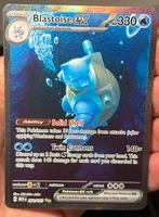 Blastoise EX Pokemon 151 2023 Holo, Ophalen of Verzenden, Zo goed als nieuw