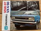Vauxhall Viva GT VX 4/90 autofolder 1970 brochure, Overige merken, Ophalen of Verzenden, Zo goed als nieuw