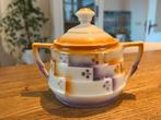 Porcelein Art Deco suikerpot, Antiek en Kunst, Ophalen of Verzenden