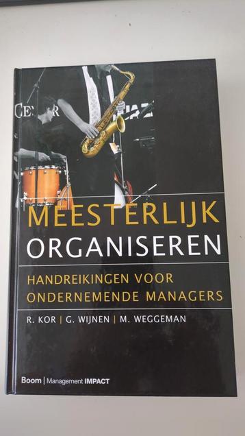 Meesterlijk Organiseren - Managementboek beschikbaar voor biedingen