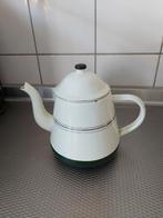 Emaille koffiepot crème, Antiek en Kunst, Ophalen of Verzenden
