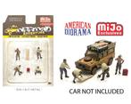 Figurines, figuurtjes, poppetjes 1/64 Off Road Adventure, Hobby en Vrije tijd, Nieuw, Overige typen, Ophalen of Verzenden, American Diorama