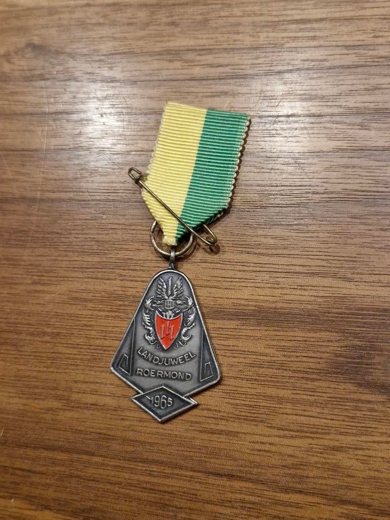 192 Landjuweel Roermond 1965 Medaille, Ophalen of Verzenden, Nederland