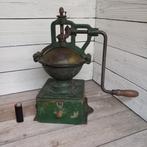 Grote antieke koffiemolen toonbankmodel, Hoogte 44 cm., Ophalen of Verzenden