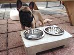 Strakke dubbele drinkbak, voerbak hond, kat of mini varken., Ophalen of Verzenden, Nieuw