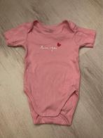 Roze romper maat 68, Kinderen en Baby's, Babykleding | Maat 68, Ophalen of Verzenden, Zo goed als nieuw, Meisje, Nacht- of Onderkleding
