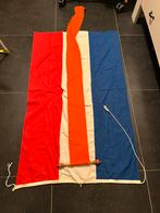 Katoenen Nederlandse vlag en wimpel, Diversen, Ophalen of Verzenden, Gebruikt