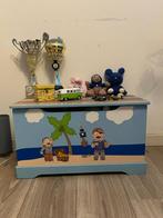 Dekenkist piraat en rek met opbergvakjes, Ophalen, Gebruikt