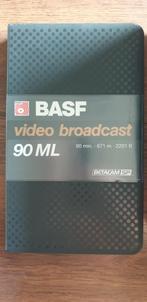 BASF VIDEO BROADCAST 90ML BETACAM SP,  STUDIO MASTER BANDEN, Ophalen of Verzenden, Zo goed als nieuw, Video