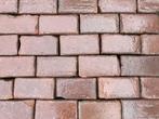 Partij, Oude Gebakken Klinkers, Keiformaat, Rood-Paars, P080, Ophalen, Gebruikt, Keramiek, Klinkers