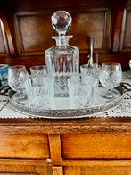 Mooie set kristal voor whiskey/whisky, Antiek en Kunst, Antiek | Glas en Kristal, Ophalen