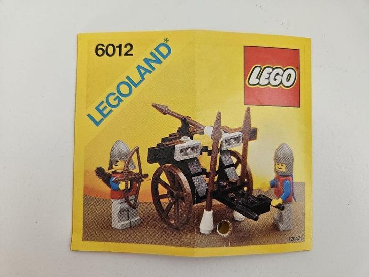 Lego Castle Lion 6012 Siege Cart Knights, Kinderen en Baby's, Speelgoed | Duplo en Lego, Gebruikt, Lego, Complete set, Ophalen of Verzenden