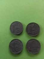 Vier zinken centen 1942/1943, Postzegels en Munten, Munten | Nederland, Verzenden, Koningin Wilhelmina, 1 cent, Setje