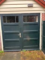 Gratis: garagedeuren, Doe-het-zelf en Verbouw, Ophalen, Gebruikt, Garagedeur, Hout