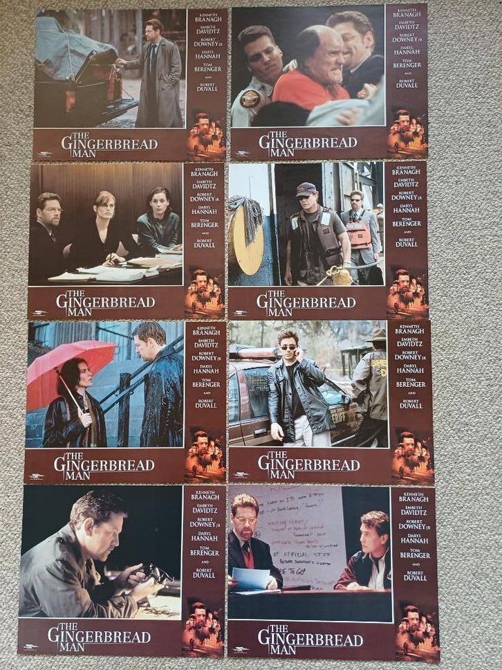 THE   GINGERBREAD   MAN      lobbycard set., Verzamelen, Posters, Nieuw, Film en Tv, A1 t/m A3, Verzenden