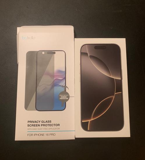 iPhone 16 pro grijs, Telecommunicatie, Mobiele telefoons | Apple iPhone, Zo goed als nieuw, 128 GB, Zonder abonnement, Overige modellen