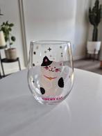 Waterglas met kat, Glas of Glazen, Nieuw, Ophalen of Verzenden, Glas