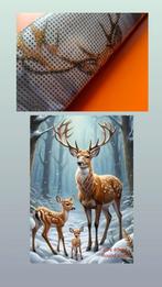 Diamond painting hert/sneeuw/winter, Ophalen of Verzenden, Nieuw