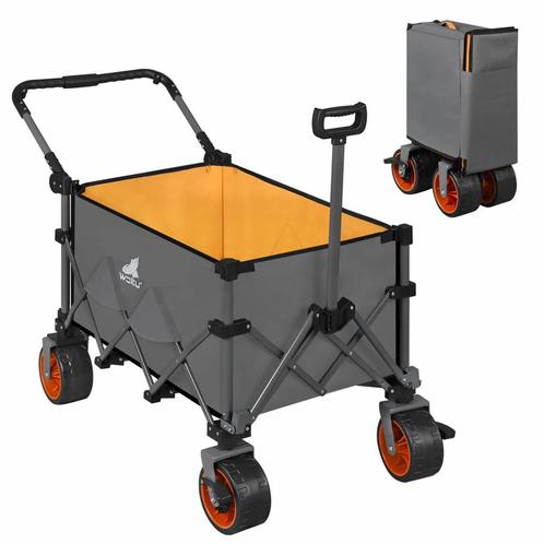 Opvouwbare Bolderkar - Tuinwagen - Strandkar, Caravans en Kamperen, Bolderkarren, Nieuw, Opvouwbaar, Verzenden