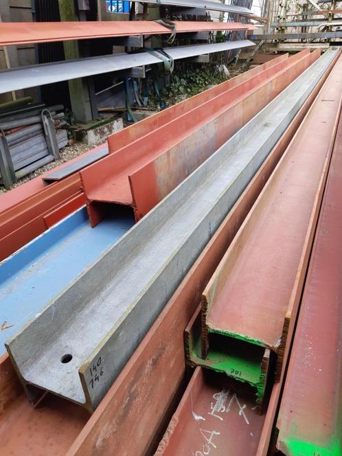 STALEN IJZEREN H BALK: HEA 140 VERZINKT, Doe-het-zelf en Verbouw, Hang- en Sluitwerk, Gebruikt, IJzer, Ophalen