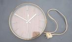 Vintage klok Metamec elektrisch, Huis en Inrichting, Woonaccessoires | Klokken, Ophalen of Verzenden, Gebruikt