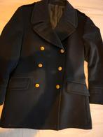 Vintage oud brandweer uniform overjas 100% wol, Kleding | Heren, Maat 48/50 (M), Ophalen of Verzenden, Zo goed als nieuw