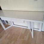 Uitklapbare sidetable, Ophalen, Gebruikt, 150 tot 200 cm, 25 tot 50 cm