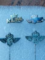 Speldjes 4x KLM 2x speld chr, 2x broche 1x email., Ophalen of Verzenden, Gebruikt, Transport