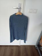 Blauw shirt met streepjes. Maat S. In goede staat, Ophalen of Verzenden, Zo goed als nieuw, Blauw