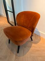 WOOOD fauteuil velvet, Minder dan 75 cm, Ophalen of Verzenden, Zo goed als nieuw, 50 tot 75 cm