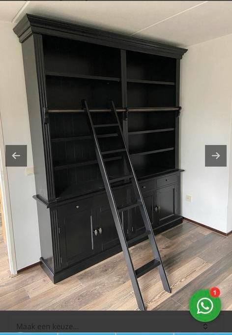 Boekenkast 123kast, Huis en Inrichting, Kasten | Boekenkasten, Gebruikt, Met deur(en), 200 cm of meer, Ophalen of Verzenden