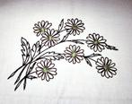 Vintage geborduurd tafelkleed / tafellaken, Antiek en Kunst, Antiek | Kleden en Textiel, Ophalen of Verzenden