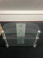 Audio meubel 80 x 40;x 51 cm (hoog) met 3 glasplaten, Ophalen, 50 tot 100 cm, Minder dan 100 cm, Modern