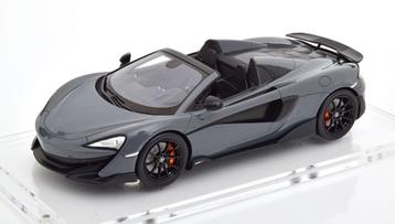 McLaren 600LT Spider 2019 grijs 1:18 (nieuw) beschikbaar voor biedingen