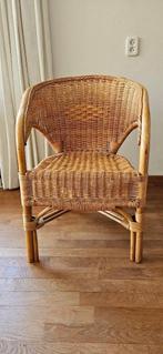 4 mooie rotan stoelen, Ophalen, Riet of Rotan, Gebruikt, Bruin