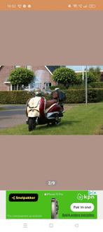 Retro scooter, Ophalen, Gebruikt