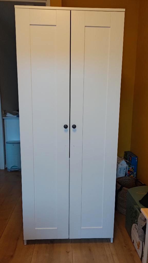 IKEA Brimnes kast in zeer goede staat incl. opberger, Huis en Inrichting, Kasten | Kledingkasten, Gebruikt, 150 tot 200 cm, 50 tot 100 cm
