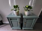 2 schitterende urban green trendy nachtkastjes, Ophalen, Minder dan 45 cm, Nieuw, 55 tot 70 cm