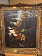 Klassiek Schilderij Boslandschap Eifel J. Brocken In Lijst 1, Antiek en Kunst, Kunst | Schilderijen | Klassiek, Ophalen