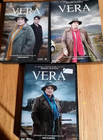 Vera Seizoenen 5, 6 & 7 op Dvd + NL ondertiteling.  beschikbaar voor biedingen