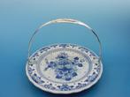 Delfts blauw bord met zilveren handvat                  VDH6, Antiek en Kunst, Ophalen of Verzenden