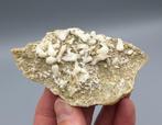 Stelleriet, Fluoriet, Epistilbiet - Fiesch, Zwitserland, Ophalen of Verzenden, Mineraal