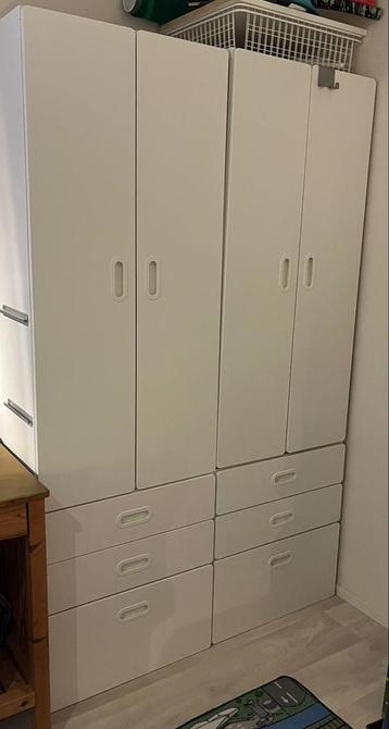 Stuva/Fritids Kastcombinatie - met kledingkasten&ladekasten - afbeelding 1
