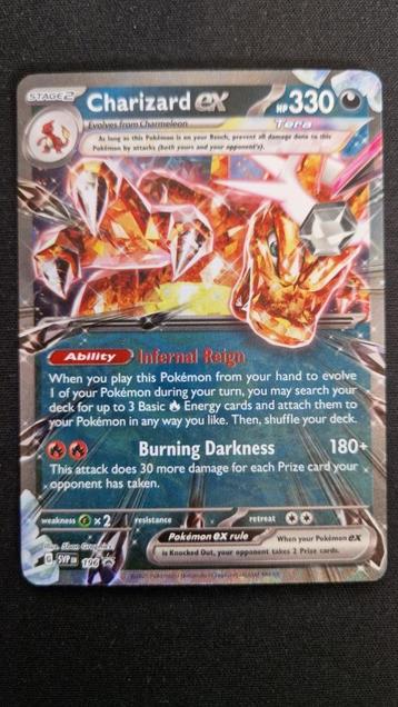 Charizard EX (SVP 196) Pokémon kaart beschikbaar voor biedingen