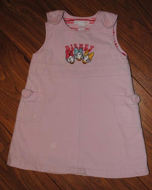 Roze Disney H&M corduroy jurk ribjurkje overgooier 86 nieuw, Kinderen en Baby's, Babykleding | Maat 86, Nieuw, Meisje, Jurkje of Rokje