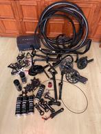 Racefiets Onderdelen - Alles in 1 Koop!, Fietsen en Brommers, Crankstel of Pedalen, Gebruikt, De ruyterstraat 86, Racefiets