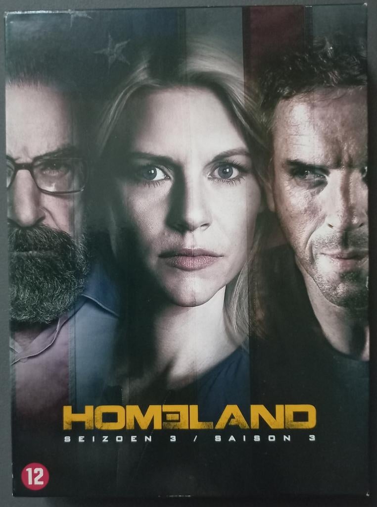 Homeland Seizoen 3 - DVD Boxset origineel, Gebruikt, Boxset, Ophalen of Verzenden, Vanaf 12 jaar