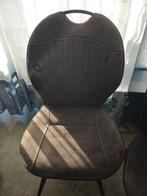 💎 Exclusieve set van 6 luxe antraciete eetkamerstoelen, Zwart, Ophalen of Verzenden, Zo goed als nieuw, Metaal