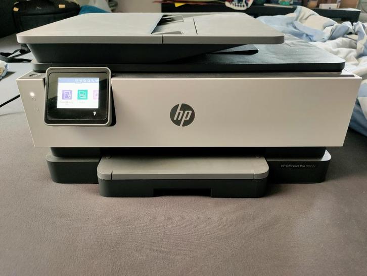 printer HP officeJet Pro 8022e, Computers en Software, Printers, Zo goed als nieuw, All-in-one, Inkjetprinter, Kleur printen, Kopieren
