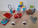 Duplo Cars : 10924 Bliksem McQueen Racedag *  Complete set., Ophalen of Verzenden, Zo goed als nieuw, Complete set, Duplo